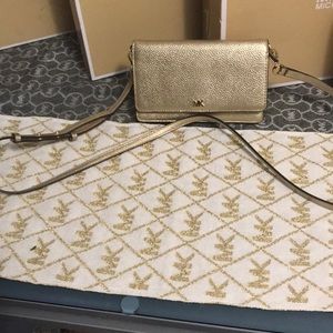 MK crossbody phone case